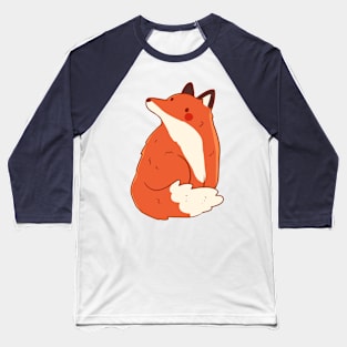 Cute fox illustration Baseball T-Shirt